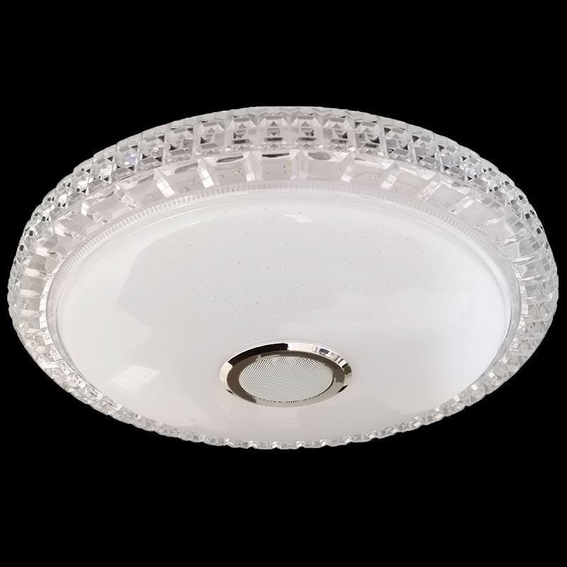 תאורת תקרה סמוקה בשלטת אפליקציה בשלטת Bluetooth רמקול מוזיקה