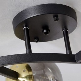 תאורת תקרת גלובוס זכוכית מודרנית מינימליסטית