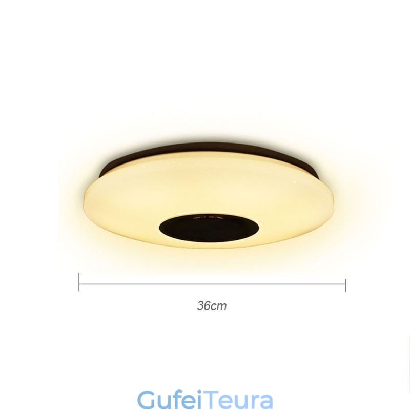 מנורת תקרה צבעונית עם פונקציית תזמון רמקול Bluetooth