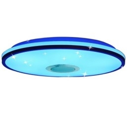 תאורת תקרה צבעונית עם פונקציית תזמון רמקול Bluetooth