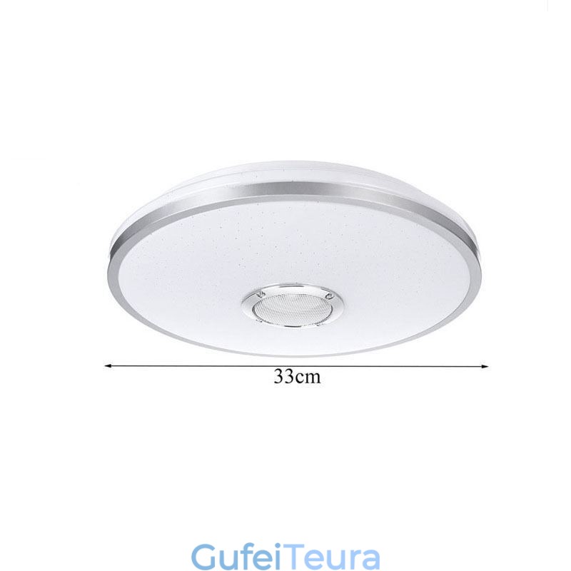 תאורת תקרה צבעונית עם פונקציית תזמון רמקול Bluetooth