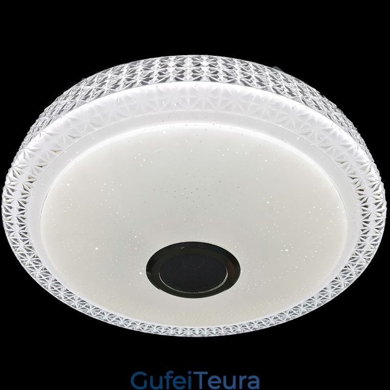 אור תקרה מנורה דקורטיבית שלט רחוק APP שלט רמקול מוזיקה Bluetooth רמקול פלאש