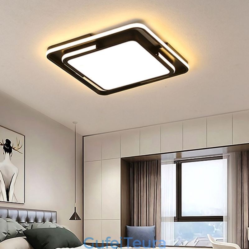 גוף תאורה אקרילי מרובע ופשוט מודרני