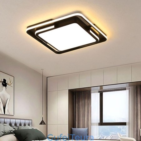 גוף תאורה אקרילי מרובע ופשוט מודרני