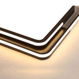 גוף תאורה אקרילי מרובע ופשוט מודרני