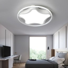 Star Flush Mount Light Modern Simple Ceiling Light