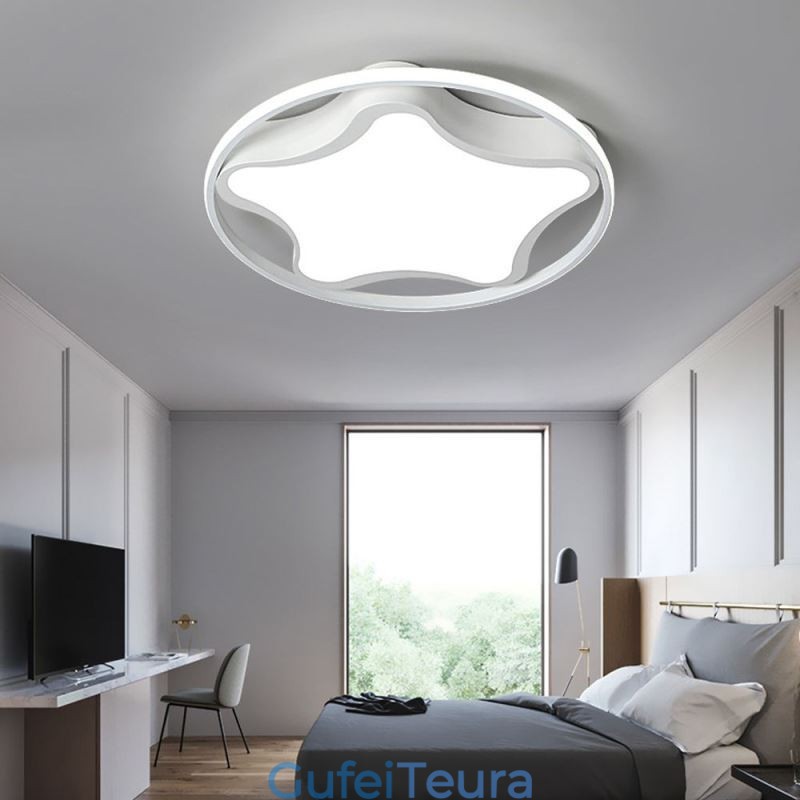 Star Flush Mount Light Modern Simple Ceiling Light