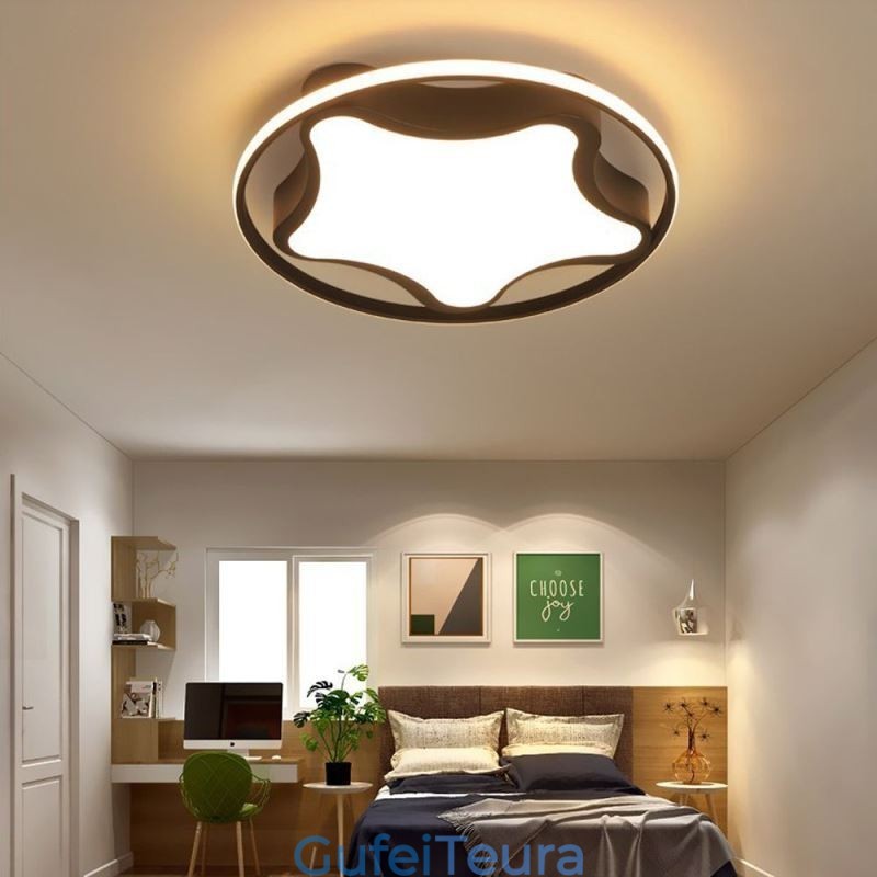 Star Flush Mount Light Modern Simple Ceiling Light