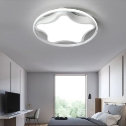 Star Flush Mount Light Modern Simple Ceiling Light