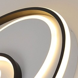 אור תקרה עגול חופף סומק אור אקריליק מודרני