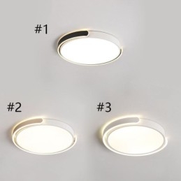 גוף תאורה תקרה אקרילי עגול