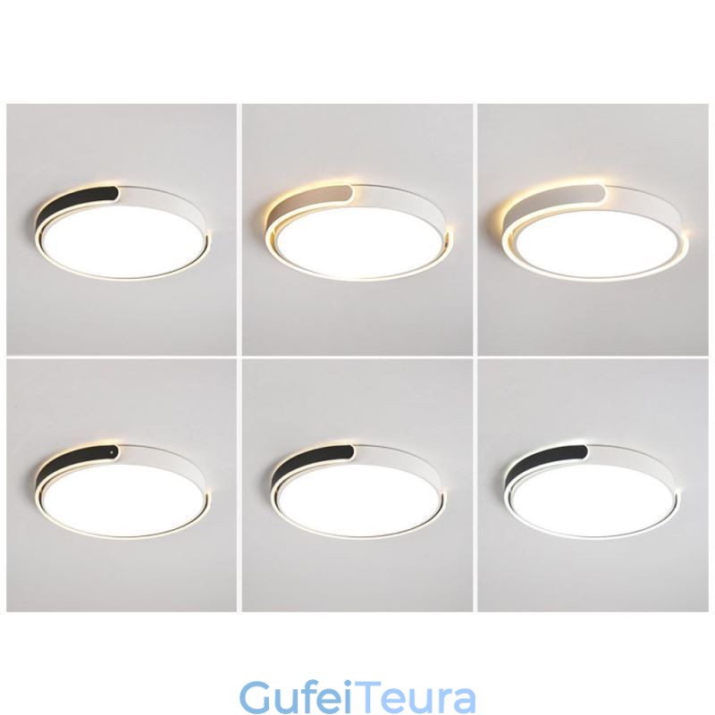 גוף תאורה תקרה אקרילי עגול