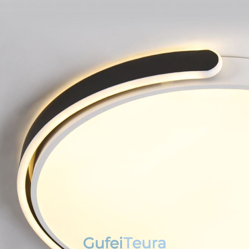 גוף תאורה תקרה אקרילי עגול