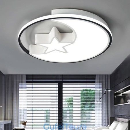 תאורת התקרה הירח והכוכב