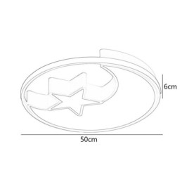 תאורת התקרה הירח והכוכב