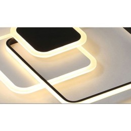 תאורת תקרה דקורטיבית למסגרות מרובעות