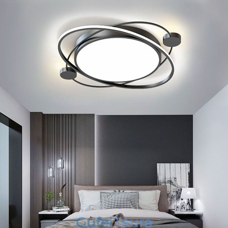 מנורת תקרה מודרנית Planet Planet Flush Mount מנורת תקרה