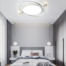 מנורת תקרה מודרנית Planet Planet Flush Mount מנורת תקרה