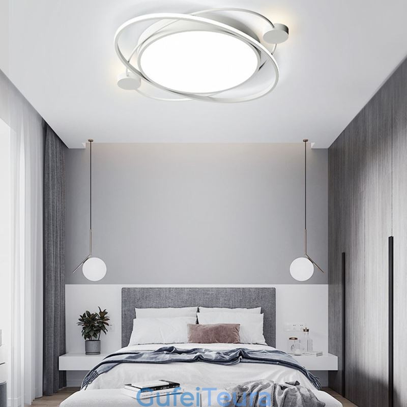 מנורת תקרה מודרנית Planet Planet Flush Mount מנורת תקרה