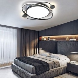 מנורת תקרה מודרנית Planet Planet Flush Mount מנורת תקרה