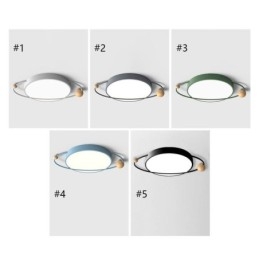 גוף תאורה מודרני עגול תקרה Planet Flush Mount