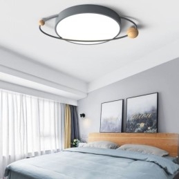 גוף תאורה מודרני עגול תקרה Planet Flush Mount