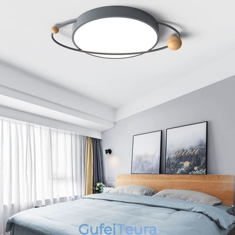 גוף תאורה מודרני עגול תקרה Planet Flush Mount