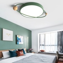 גוף תאורה מודרני עגול תקרה Planet Flush Mount