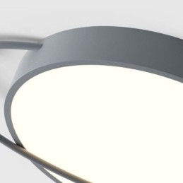 גוף תאורה מודרני עגול תקרה Planet Flush Mount