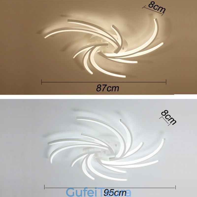 תאורה מודרנית לתקרה לא סדירה ליניארית