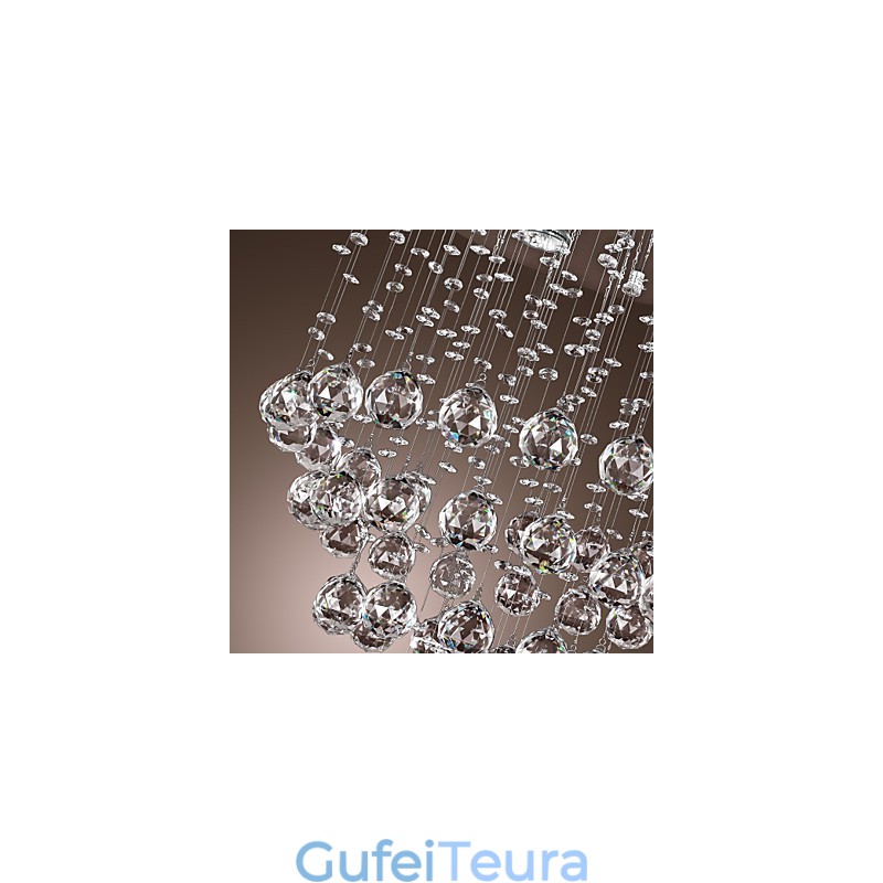 נברשת קריסטל עם עיצוב 5 lightsoque (K9 Crystal)