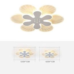 תאורת תקרה דקורטיבית מודרנית עם פלאש הר Pretty Flower