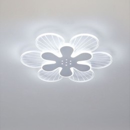 תאורת תקרה דקורטיבית מודרנית עם פלאש הר Pretty Flower