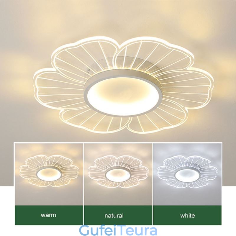 Minimalist Petal Flush Mount Light Light Creative Decoration Lights