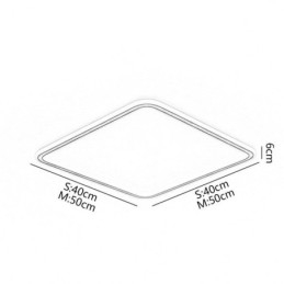 תאורת תקרה מודרנית מינימליסטית דק במיוחד