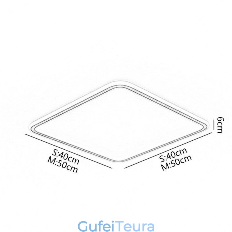 תאורת תקרה מודרנית מינימליסטית דק במיוחד