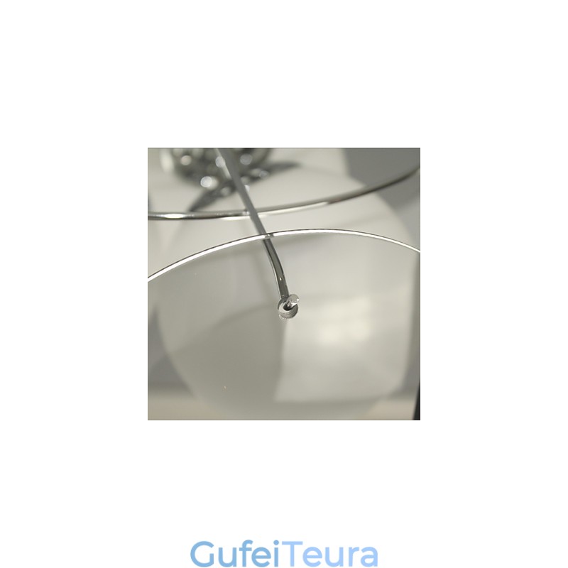 מבצעים מילאנו נברשת אופנת פשוטה בסגנון בהיר עשן נברשת זכוכית אפור