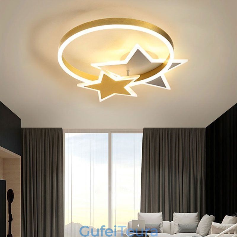 גוף תאורה אקרילי כפול כוכבים כוכב תקרה