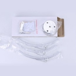 תאורת תקרה צלבית אקרילית פשוטה בצורת קשת