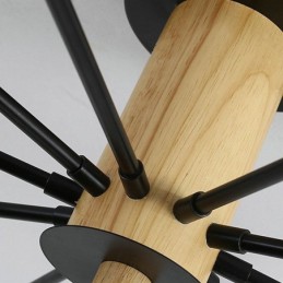 שעועית קסם מודרנית נברשת סניף עץ פלאש הר