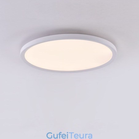 Nordic Round Flush Mount Super Thin Ceiling Light תאורת מנורה עגול אלומיניום Nordic Round Flush Mount Super Thin Ceiling Light תאורת מנורה עגול אלומיניום