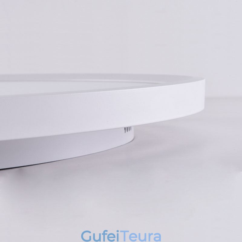 Nordic Round Flush Mount Super Thin Ceiling Light תאורת מנורה עגול אלומיניום