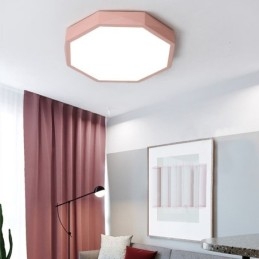 Modern Flush Mount מיוחד בעיצוב משושה אור תקרה דק במיוחד אור מנורה