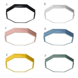 Modern Flush Mount מיוחד בעיצוב משושה אור תקרה דק במיוחד אור מנורה