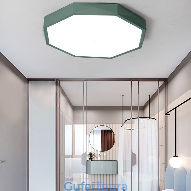 Modern Flush Mount מיוחד בעיצוב משושה אור תקרה דק במיוחד אור מנורה