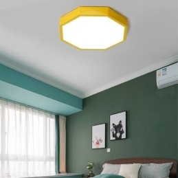 Modern Flush Mount מיוחד בעיצוב משושה אור תקרה דק במיוחד אור מנורה