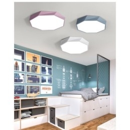 Modern Flush Mount Special Design Octagon Light Light Ultra Thin Light Light