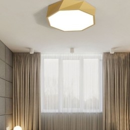 Modern Flush Mount Special Design Octagon Light Light Ultra Thin Light Light