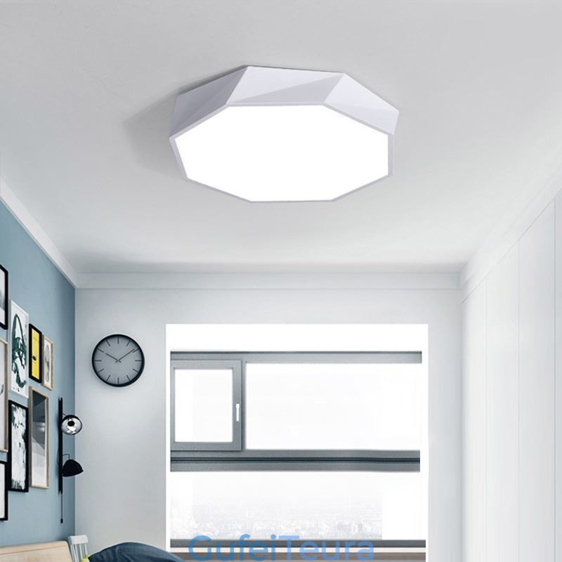 Modern Flush Mount Special Design Octagon Light Light Ultra Thin Light Light