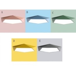 תאורת תקרה מודרנית בעיצוב יהלום דק במיוחד לתאורה לבית